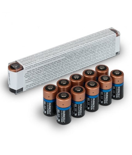 10-Pack Type 123 Duracell Lithium Batteries for Zoll AED Plus Defibrillators