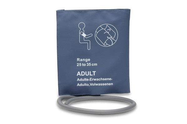 Philips Compatible Reusable NIBP Cuff - Adult Single Hose (M1574A)
