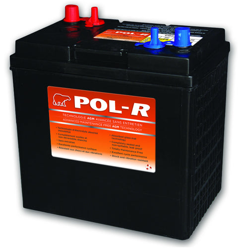 POL-R 6V 213AH Deep Cycle AGM Battery (BCI GC2)
