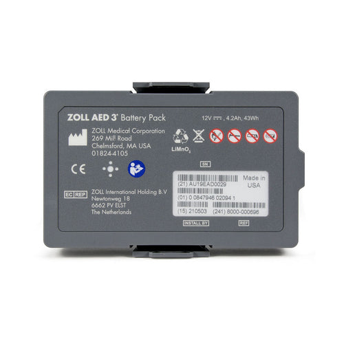 OEM Non-Rechargeable LiMnO2 Battery for Zoll AED 3 (OEM# 8000-000696)
