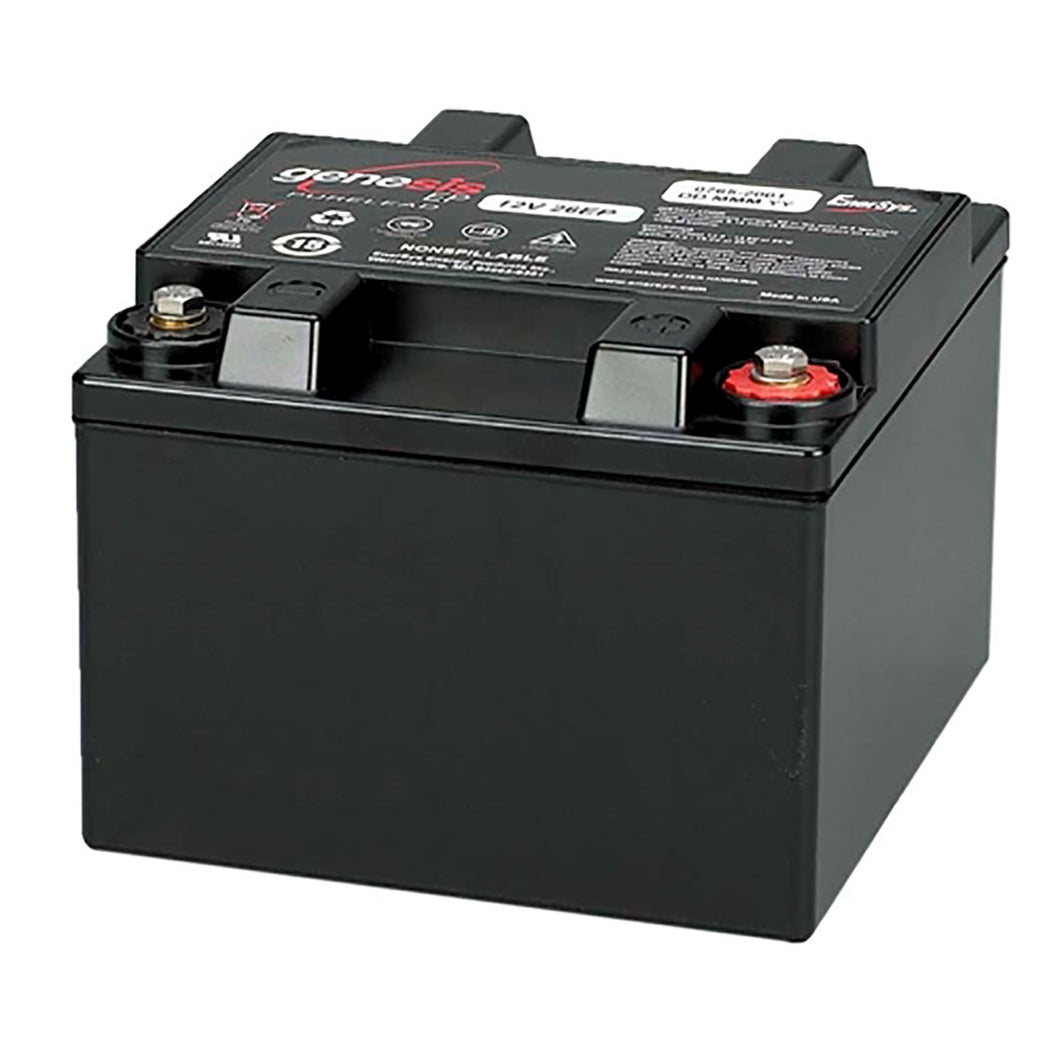 Enersys Genesis 12V 26AH High Rate Pure Lead SLA Battery (G12V26AH10EP)