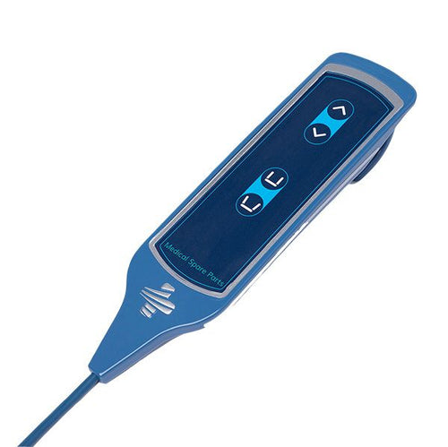 Replacement 4-Button Handset with 90° Connector 8p for Arjo Sara 3000 and other 2-function Patient Lifts (OEM# HMX977)