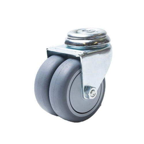 Replacement 2-Pack 75mm Castors for Arjo Sara 3000 Patient Lifts (and others)