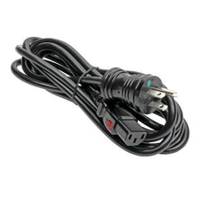 10 Amp NEMA 5-15P to Locking IEC C13 Green Dot Hospital-Grade Power Cord (18 AWG) - TrippLite Series