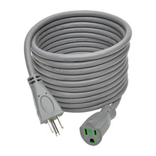 Tripp Lite series Hospital-Grade Extension Cord, NEMA 5-15P to NEMA 5-15R - Green Dot, 15A, 125V, 14 AWG, 15 ft. (4.57 m), Gray
