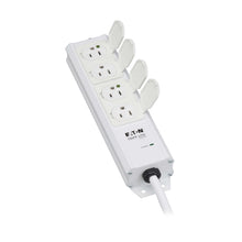 Tripp Lite series Safe-IT UL 2930 Medical-Grade Power Strip for Patient-Care Vicinity, 4 15A Hospital-Grade Outlets, Safety Covers, 15 ft. Cord