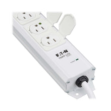 Tripp Lite series Safe-IT UL 2930 Medical-Grade Power Strip for Patient-Care Vicinity, 4 15A Hospital-Grade Outlets, Safety Covers, 15 ft. Cord