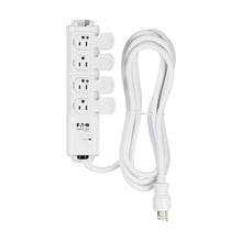 Tripp Lite series Safe-IT UL 2930 Medical-Grade Power Strip for Patient-Care Vicinity, 4 15A Hospital-Grade Outlets, Safety Covers, 15 ft. Cord