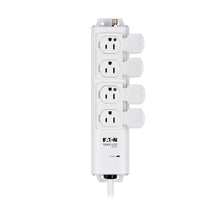 Tripp Lite series Safe-IT UL 2930 Medical-Grade Power Strip for Patient-Care Vicinity, 4 15A Hospital-Grade Outlets, Safety Covers, 15 ft. Cord