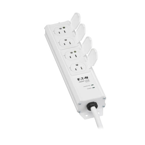 Tripp Lite series Safe-IT UL 2930 Medical-Grade Surge Protector for Patient-Care Vicinity, 4x Hospital-Grade Outlets, 6 ft. Cord
