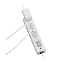 Tripp Lite series Hospital-Grade Surge Protector with 6 Hospital-Grade Outlets, 10 ft. (3.05 m) Cord, 1050 Joules, UL 1363, Not for Patient-Care Rooms