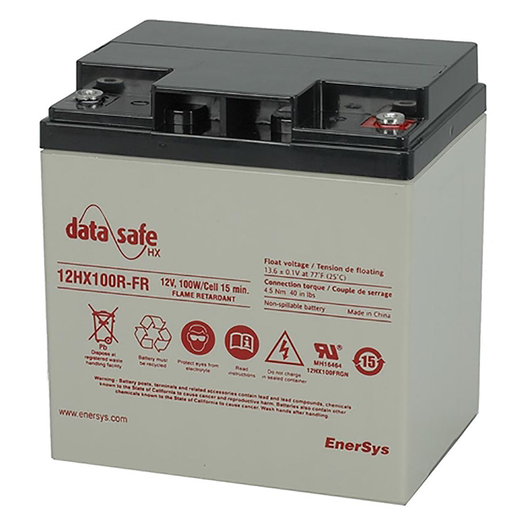 EnerSys DataSafe 12HX100R-FR 12.0V 100W Sealed Lead Acid Battery