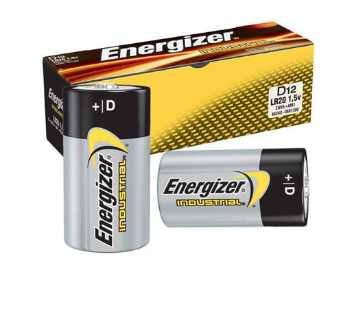 Energizer Industrial D Size Alkaline Battery
