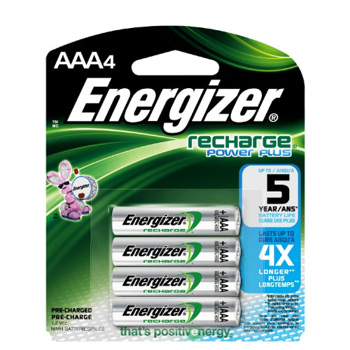 Energizer Recharge Power Plus AAA Batteries