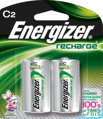 Energizer Recharge Power Plus C Batteries