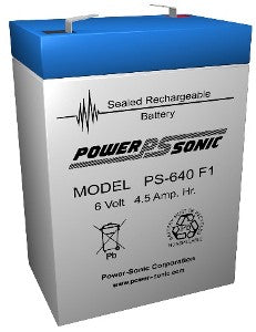6V 4.5AH SLA BATTERY AS00209