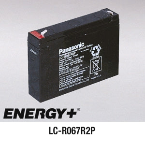 6V 7.2AH SLA BATTERY (LCR6V7.2P)