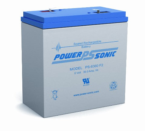 6v 36Ah SLA Battery PS-6360