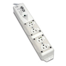 Tripp Lite Medical-Grade Power Strip for Patient-Care Vicinity, UL 60601-1, 4 15A Hospital-Grade Outlets, Safety Covers, 15 ft. (4.57 m) Cord